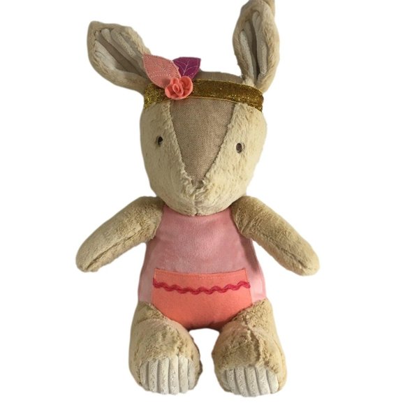Levtex Baby Plush Kalista Kangaroo Stuffed Animal 20" Long No Blanket or Joey - Picture 8 of 8